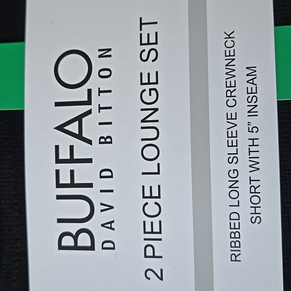 Buffalo David Bitton Black Lounge Set XL - Picture 3 of 4